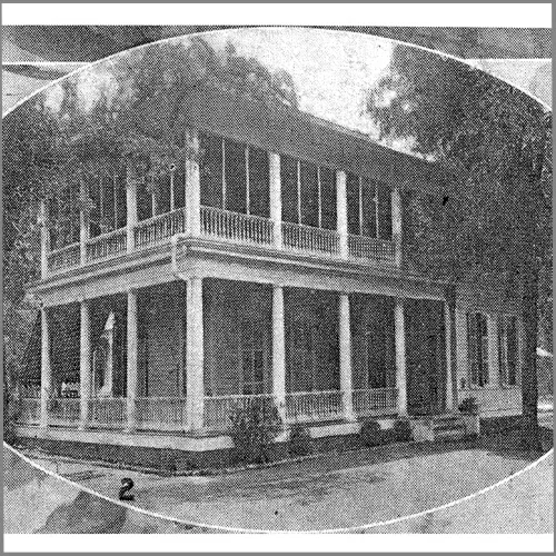 North elevation in 1917. Source: Austin History Center, Austin Public Library