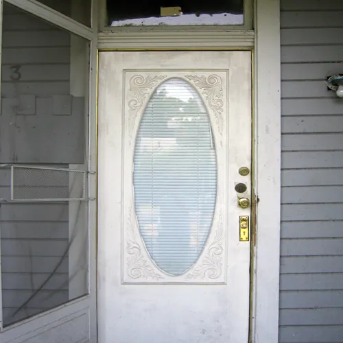 Front entry before restoration