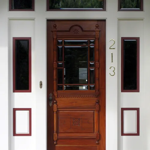 Front entry after restoration