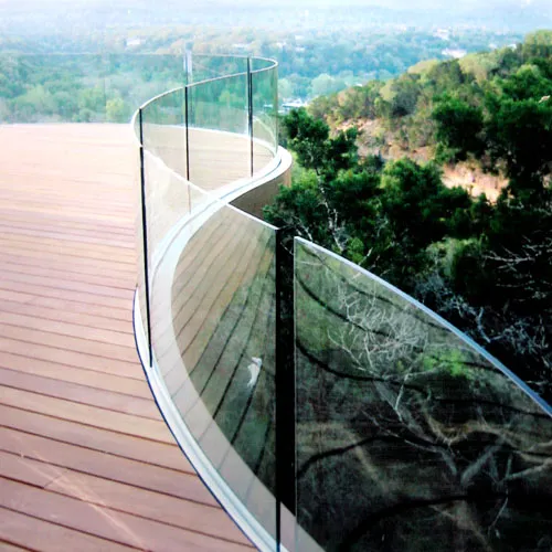Cantilevered Deck Rail System